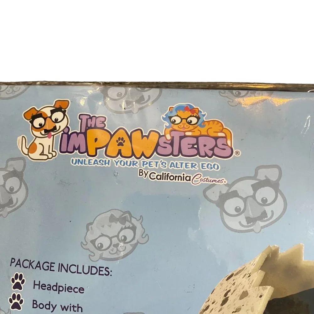 NWT The Impawsters Halloween Baby Dinosaur Dog Costume‎ Size Medium